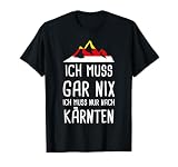 Österreicher & Österreich Sprüche Kärntner Kärnten Geschenk T-Shirt, Herren, Schwarz, Small, Halbarm, T-Shirt, Regional Classic, Berg, Klassische Passform, Cotton 50%, Polyester 50%