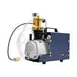1800 W PCP-Luftkompressor 300 Bar 4500 Psi Hochdruck-Luftkompressor PCP-Luftgewehr-Tauchpumpe 220 V-Mit Öl-Wasser-Trenner, 30 MPa Hochdruck PCP Inflator für die Aufb