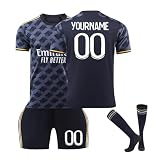 Generisch Kinder Trikot Mit Namen,Fussball Training Set Kinder Personalisierte Socken Gifts For Men Kostüm Fussballer Kostüm Kinder Jungen Fußball Mit Namen Fussballtrikot Kinder S