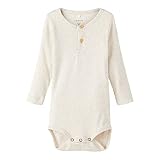 NAME IT Baby-Jungen NBMKAB LS NOOS Body, Peyote Melange, 80