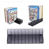 2 PCS Game Card Halterung, Große Kapazität DVD Halter, Tragbare Spiel CD Speicher Ständer Halterung für PS4 / Slim/PRO, langlebig