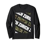 Zurich Camo Muster Grünes Camouflage Lang