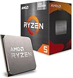 AMD Ryzen 5 5600GT Prozessor (intergrierte Radeon Grafik, 6 Kerne/12 Threads, 65W DTP, AM4 Sockel, Cache 19MB, Bis zu 4,6Ghz max boost, with wraith stealth Kühler)