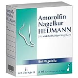Amorolfin Nagelkur HEUMANN 5% wirkstoffhaltiger Nagellack zur Nagelpilz-Behandlung - Effektive Hilfe bei Pilzinfektionen durch breites Wirkungsspektrum, 3