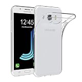 AICEK Samsung Galaxy J5 2016 Hülle Case, Galaxy J5 2016 J510 5,2 Zoll Case Silikon Soft TPU Crystal Clear Premium Durchsichtig Handyhülle Schutzhülle Case Backcover Bumper für Galaxy J5 2016