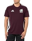 adidas Herren Mexico 2024 Home Fan Jersey Hemd, Dunkelweinrot, XXL