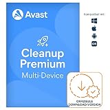 Avast Cleanup Premium 2024 - Junk-Dateien entfernen und das System beschleunigen - für Windows, macOS und Android | 10 Gerät | 1 Jahr | PC/Mac | Aktivierungscode per E