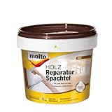 Molto Holz Reparatur Spachtel, grau-weiß, 1kg