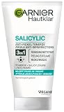 Garnier Hautklar 3 in 1 Gesichtsreinigung für unreine Haut, Reinigung, Peeling und Maske, Mit Salizylsäure und Tonerde, 1 x 150