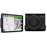 Garmin dēzl LGV 810 MT-D EU – LKW-Navigationsgerät mit 8“ (20,3 cm) Farbdisplay & BC 50 – Drahtlose Rückfahrkamera mit 720p HD-Auflösung