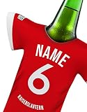 my fan shirt PERSONALISIERTES Trikot passend für FC Kaiserslautern Trikot kühler Fans | offizieller Flaschenkühler Getränkekühler Fanartikel by MYFANSHIRT