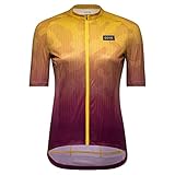 GORE WEAR Atmungsaktives Damen Fahrrad-Trikot, Rain Camo, Schneller Feuchtigkeitstransport, Mit Taschen, Kurzarm Fahrrad-Shirt, Uniform Sand, 42