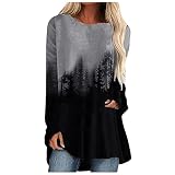 Oberteil Damen schwarz Shirts Damen Sommer schulterfreie Oberteile Damen elegant Chiffon use Applikation Weihnachtspullover v Shirt Hemd lang Damen Satin top Mode Damen floryday