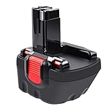 Tecmana 12V 4800mAh Ersatzakku für Bosch 2607335261 2607335274 2607335375 2607335415 2607335454 2607335541 2607335675 BAT043 BAT045 BAT046 BAT049 BAT120 BAT139 PSR 12VE-2 GSB 12 VE-2 GSR 12 VE-2
