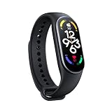 Xiaomi Mi Smart Band 7 Sport Activity Tracker, 1,62' AMOLED Connected Watches, 110+ Trainingsmodi, 14 Tage Akkulaufzeit, Herzfrequenzmonitor, Schlafmonitor, 5ATM W