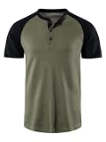 T-Shirt Herren Sommer Slim Fit All-Match Kurzarm Herren Das Neue Dünn Komfortabel Jugend Poloshirt Herren Einfarbig Revers Busines Casual T-Shirt Herren D-Army Green S