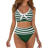 Bikini Blau Weiß Gepunktet Tankini Bestellen Schwimmkleid Größe Hoch Badeshirt Der Elegant Langärmliger Wende Eleganter Strandkleid Rechnung Schulter Zweiteiliger Bunte Schicker 85