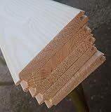AZZAP Profilbretter Profilholz Fassadenprofil Fasebretter 15x90mm Länge:50cm Holz 50 S