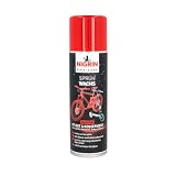 NIGRIN Bike-Care Sprühwachs, Fahrradwachs, 300 ml Sprühdose, bringt brillanten Hochglanz, schützt Lack-, Metall- und Kunststoffob
