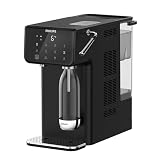 Philips Wasser-All-in-One-Wasserstation, Sprudel, Gefiltertes heiß- und Kaltwasser, 3,8 l Fassungsvermögen, Sofortige Erhitzung, Touchscreen, SOFTENING+ Mik