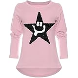 BEZLIT Kinder Mädchen Pullover Wende Pailletten Sweatshirt 21897 Rosa 104