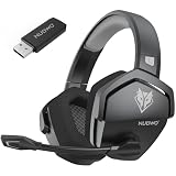 NUBWO G06 Dual Wireless Gaming Headset mit Mikrofon für PS5, PS4, PC, Mobile,NS: 2.4 GHz Wireless + Bluetooth - 100 Stunden - 50mm -Treiber - G
