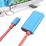 USB Typ C zu HDMI Konverterkabel, USB-C-auf-HDMI-Kabel kompatibel mit Nintendo Switch, tragbar er HDMI-Adapter für NS-Standard/OLED-Modell, für den TV Dock Modus auf Steam Deck, Smartphones, PC