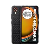 Samsung Galaxy Xcover7 Enterprise Edition, robustes 6,6 Zoll Android Smartphone, 128 GB, 4.050 mAh Akku, Business Handy, wassergeschützt, Smartphone ohne Vertrag, Schw