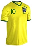 Blackshirt Company Brasilien Trikot Fußball Fan Trikot Gelb Größe M