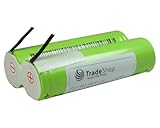 Trade-Shop Hochleistungs Li-Ion Akku 7,2V/7,4V / 2200mAh für Bosch Prio Schleifmaschine Multischleifer, Bosch PSR200 PSR-200 7.2 LI Akkuschrauber ersetzt Bosch BST200 BST-200