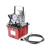 Hydraulikpumpe 700Bar 750W Elektrohydraulikpumpe Mit Manuelle Ventil Hydraulikpumpe 7L Tank für für Aufzüge, Gabelstapler Stanzmaschine biegemaschine usw