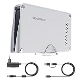 GRAUGEAR 16TB Externe Gaming-Festplatte für Xbox, PC, Laptop, Notebook, smart TV, Backup, Speichererweiterung 3,5' HDD, kompatibel mit Windows Mac OS Linux
