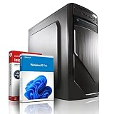 shinobee® Ultra V2 PC mit Intel Core i7 12700KF - Schneller Rechner - Computer für Büro & Home Office mit 5 GHZ - 32GB RAM - 1TB SSD + 1TB HDD - DVD+RW - USB3.1 - WLAN - inkl Windows 11 Pro - 7502