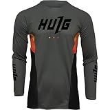 Herren-Radtrikots, T-Shirt,Fahhradtrikot MTB Rennrad Trikot,Motocross-Jersey Langarm | MX Enduro | Atmungsaktiv | (Style-03,XXL)