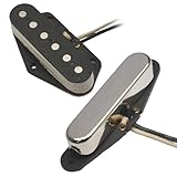 Single Coil Tonabnehmer, schwarze Saiten, E-Gitarre, Musikinstrument für verschiedene Schwierigk