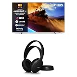 Philips Ambilight 65OLED760 4K OLED Smart TV - 65 Zoll SHC5200M2 kabellose TV-Kopfhö