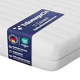 Träumegut24 AquaFlex 7-Zonen Matratze 140x200 cm | H2&H3 | Ergonomische Kaltschaummatratze | Hypoallergen & Antibakteriell | Bezug abnehmbar & waschbar | Oeko-TEX® | (16cm, 140 x 200 cm)