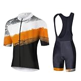 UGLY FROG Team-Radtrikot-Set für Herren, kurzärmelig, MTB-Bekleidung, Lätzchen, kurze Sets mit G