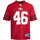 Fanatics Core NFL Team Jersey Trikot (DE/NL/SE/PL, Alphanumerisch, L, Regular, Regular, San Francisco 49ers)