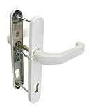 Häusler Onlinehandel GmbH Schmalrahmen Türdrücker SRG 1602 Weiss PZ 92mm Dr/Dr Drückerg