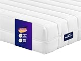 Traumnacht Easy Comfort 2 in 1 Duo - orthopädische 7- Zonen Komfortschaummatratze, Härtegrad 2 und 3, Öko-Tex zertifiziert 90 x 200 cm, Höhe 13 cm, produziert nach deutschem Q