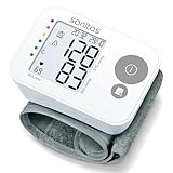 Sanitas SBC 22 Handgelenk-Blutdruckmessgerät (vollautomatische Blutdruck und Pulsmessung, Warnfunktion bei möglichen Herzrhythmusstörungen)