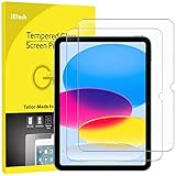 JETech Schutzfolie für iPad (A16) 11./10. Generation (2025/2022), Panzer Schutz Glas Folie Displayschutz, HD Klar, 2 Stück