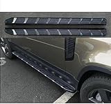Teptal Auto Seitenschweller für Land Rover Defender L663 4D 110 2020 2021+, Seitenschweller Trittbretter Schweller Einstiegsleisten S