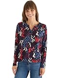 CECIL Damen 3228468 Gemustertes Tunika-Shirt, Black Multi, XXL