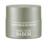 DOCTOR BABOR Microbiomic Moisture Glow Cream (50 ml) – vegane Feuchtigkeitscreme mit Rote Beete Komplex und Hyaluronsäure – professionelle Gesichtspflege für intensive Feuchtigk