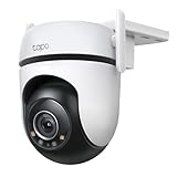 Tapo TP-Link C520WS Überwachungskamera Außen, Starlight Farbe Nachtsicht,360° Kamera aussen, 2K 4MP, 2 leistungsstarke Antennen,IP66 wetterfest, Sicherer lokaler&Cloud-Speicher, AI-Erkennung,