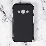 TPU Handyhülle Kompatibel mit Samsung Galaxy Xcover 3, Stoßfeste Weiche Schutzhülle mit Präzisen Aussparungen und Kratzfestem, Schlankem Design (Schwarz)