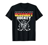 Deutschland Eishockey Fans Trikot Support Deutsche Hockey Team T-S