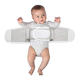 Baby Swaddle Pucksack Schlafsack Verstellbar Elastisch Baumwolle Klettverschluss Wickeldecke Pucktuch Winter Dicker Warme Pucktuch ab 1 J